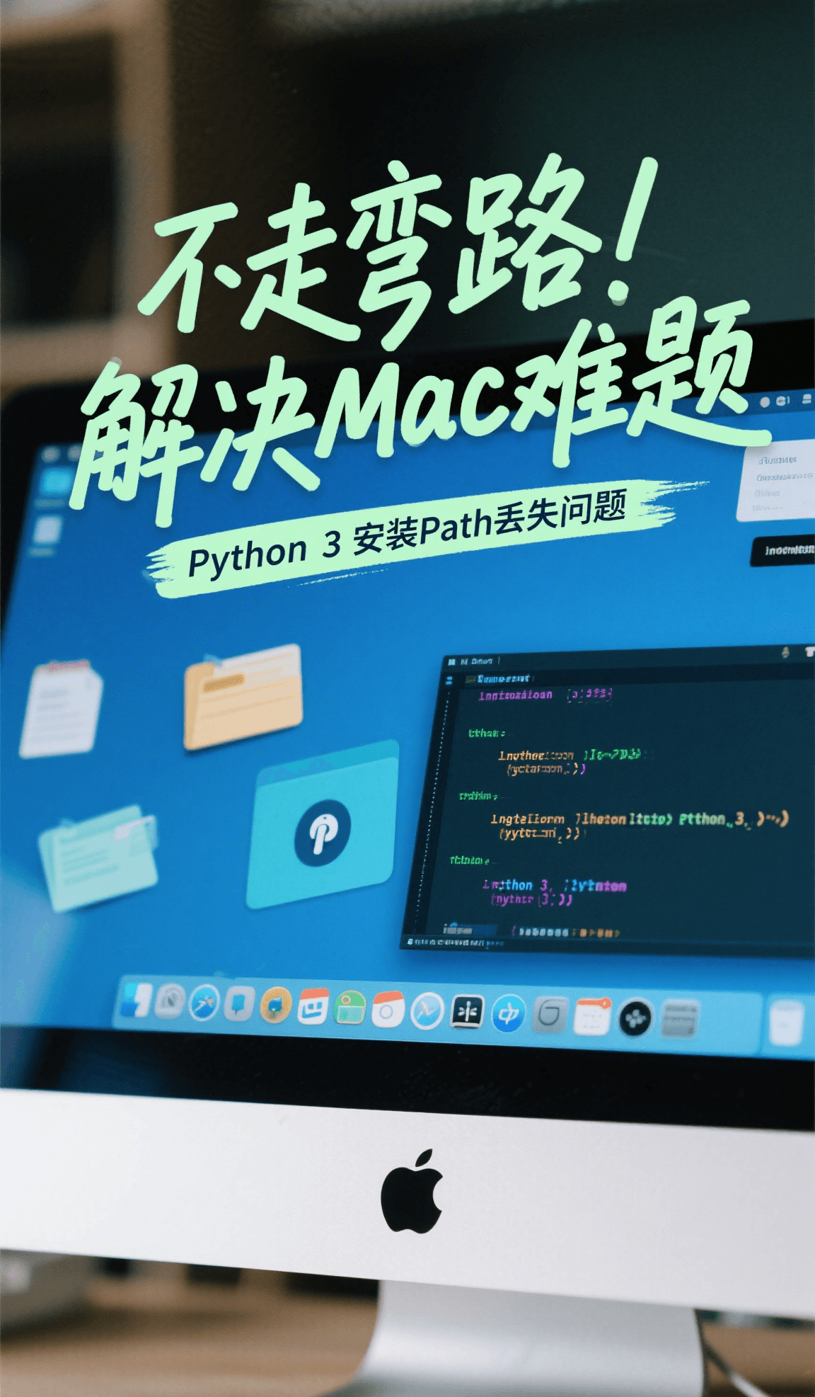Mac 安装 Python 3 后找不到 path，怎么排查