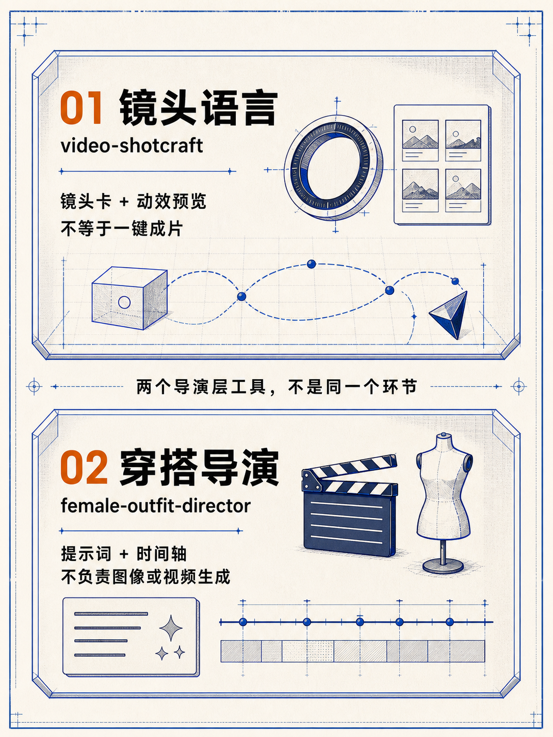 产品镜头与穿搭导演