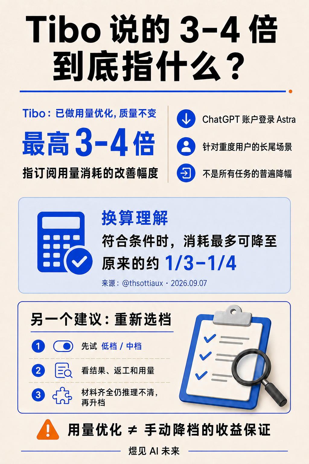 Astra 推理档位三步选择方法
