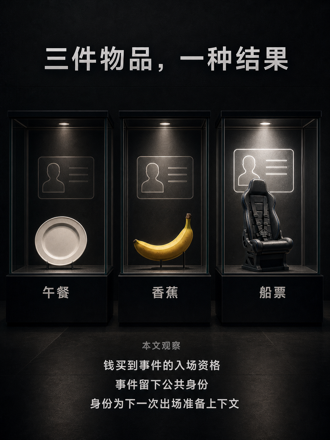事件结束后，公共身份继续提供下一次出场的上下文