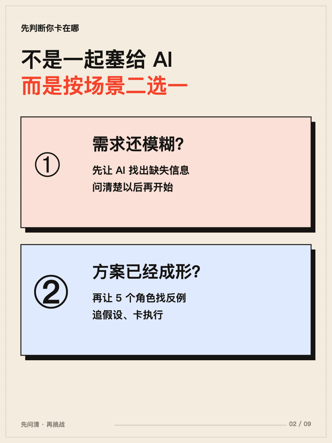 任务还没说清时,先用反向提问